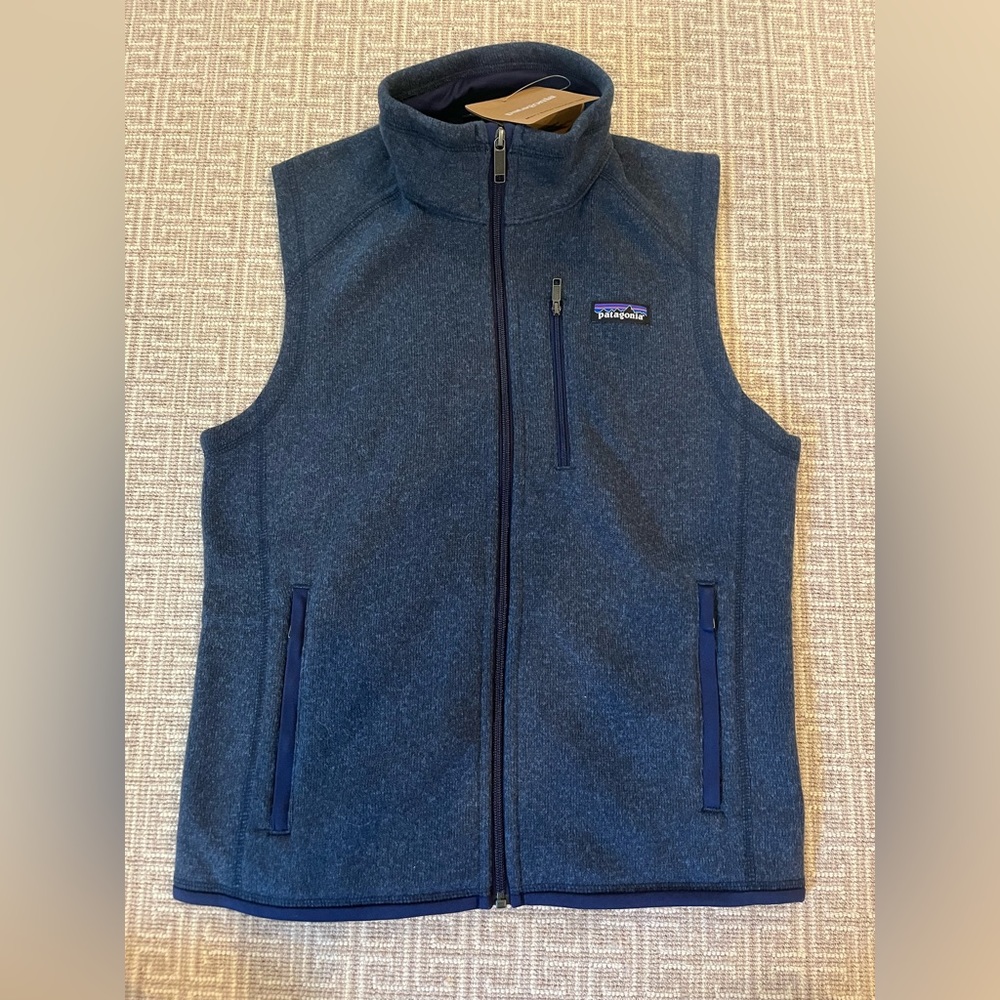 Navy blue patagonia vest